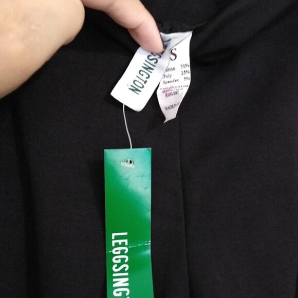 Leggsington Black Thea "Wonderpant" Ponte Leggings Size - Small - Picture 11 of 12